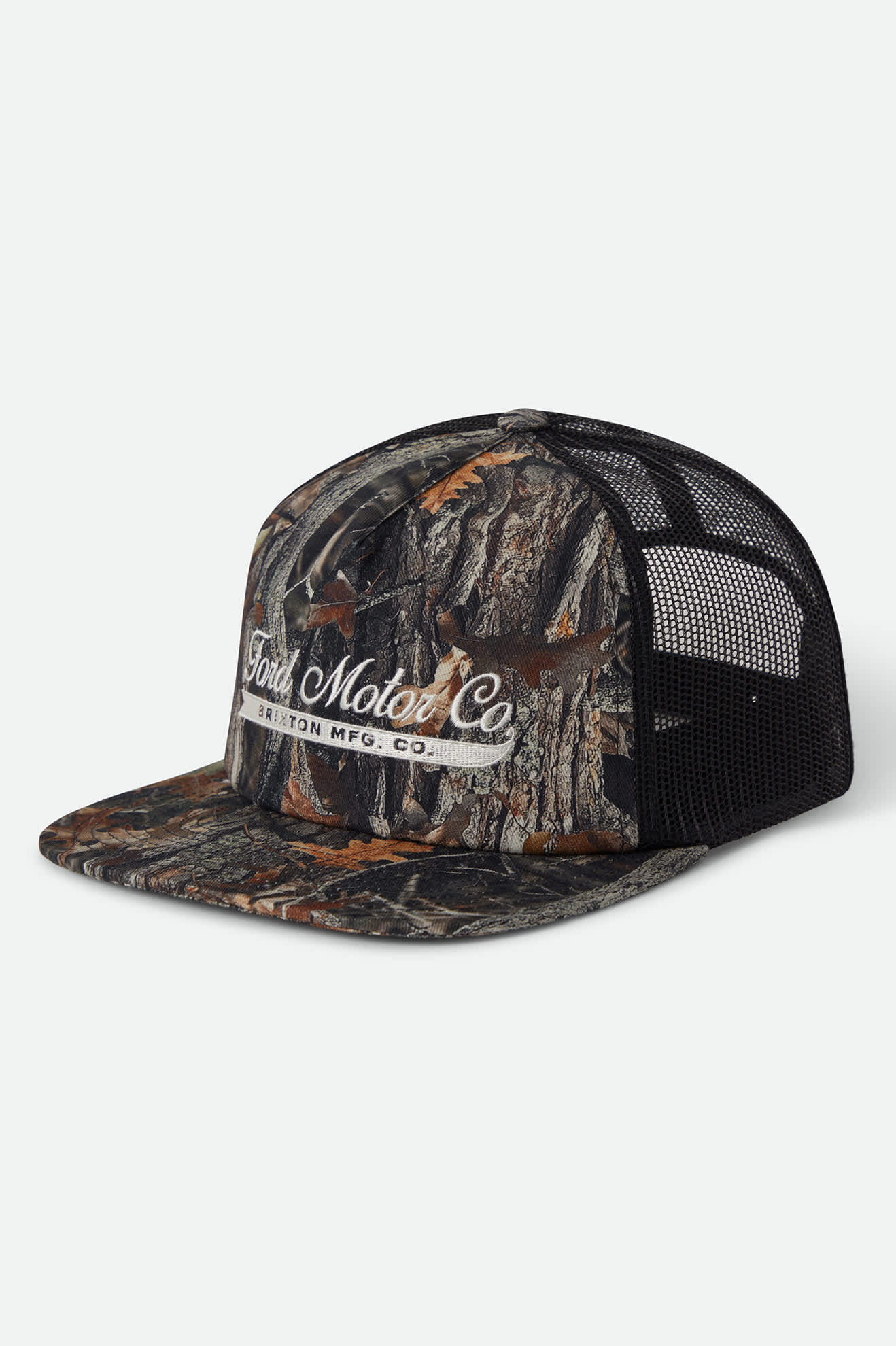 Brixton Unisex Ford X Trucker Hat - Boxwood Green