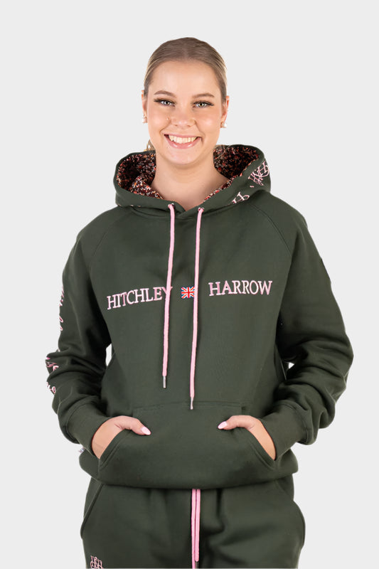 Hitchley & Harrow Winter Collection - Forest Green Hoodie