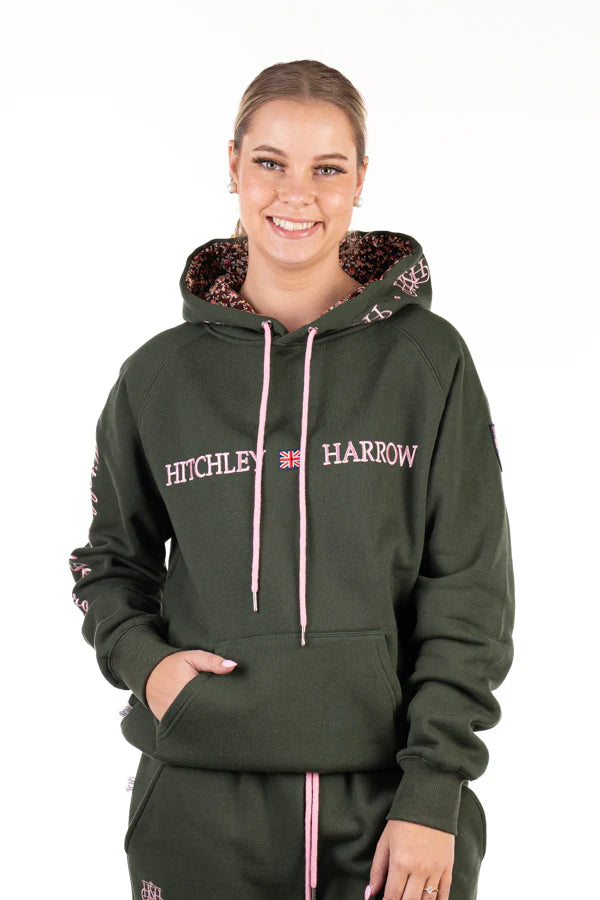 Hitchley & Harrow Winter Collection - Forest Green Hoodie