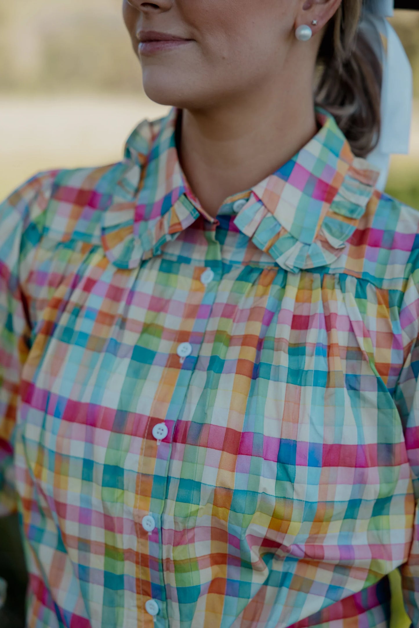 Black Colt Women's Frankie Shirt - Check