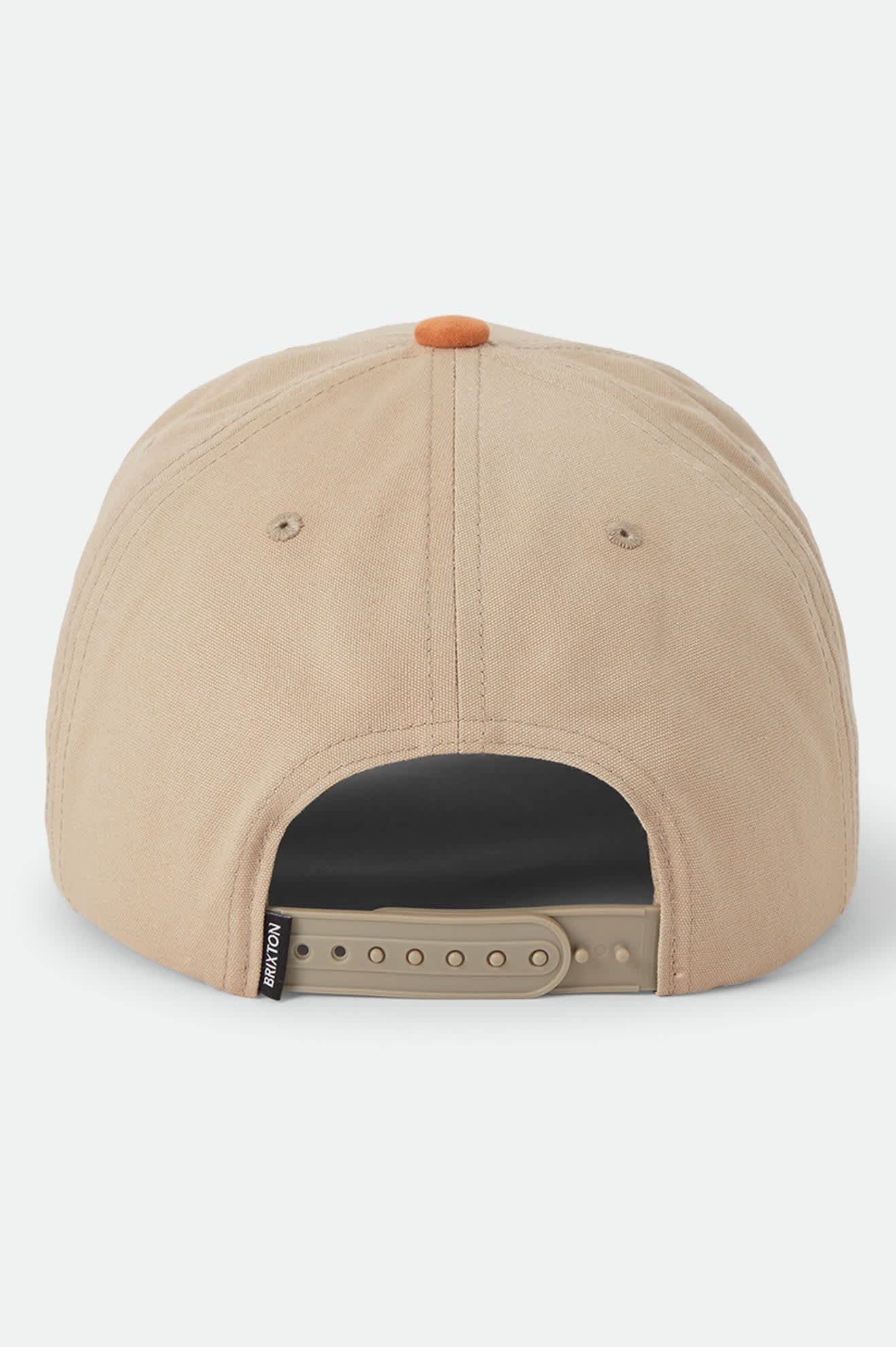 Brixton Unisex Fraser Snapback - Olive Stone