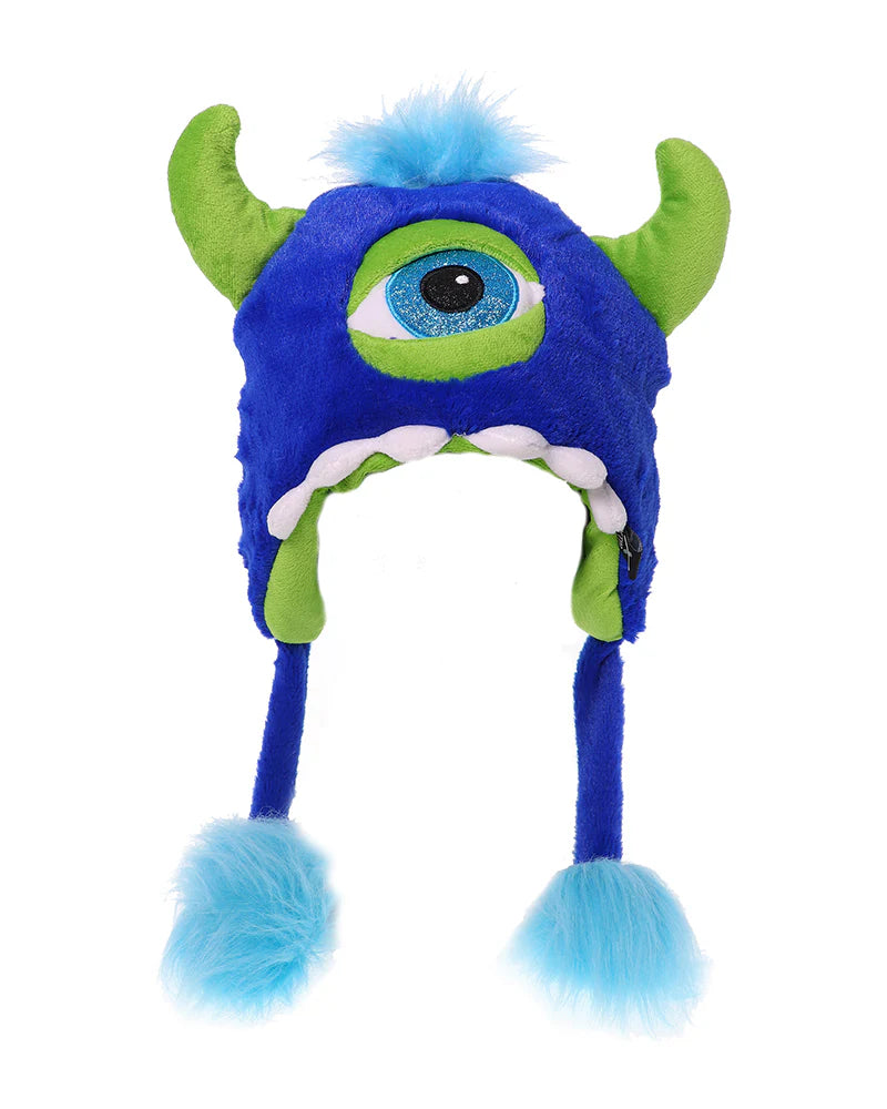 XTM Performance  Kids' Furble Fun Character Earflaps Beanie - Monster