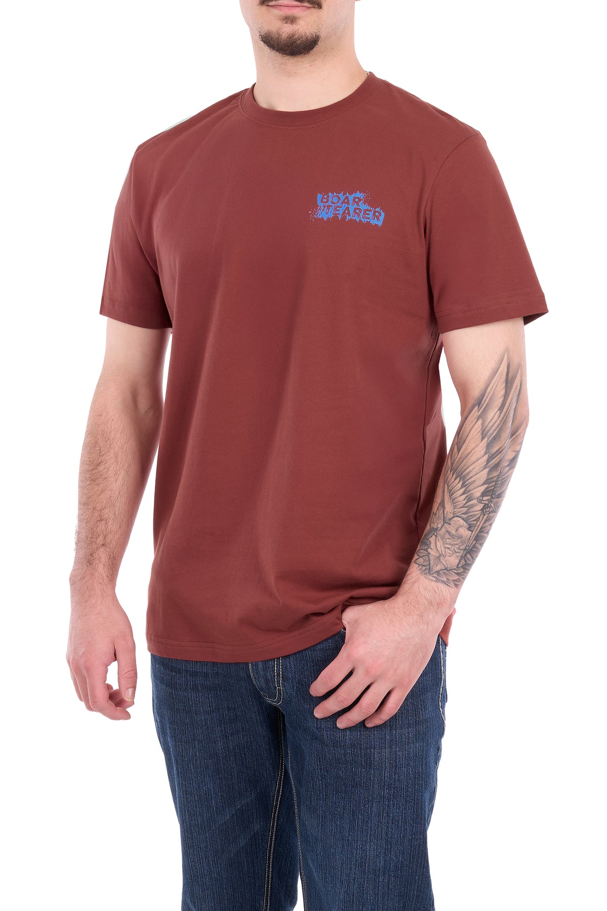 Boar Tearer Men's Pierson Short Sleeve Tee - Cognac