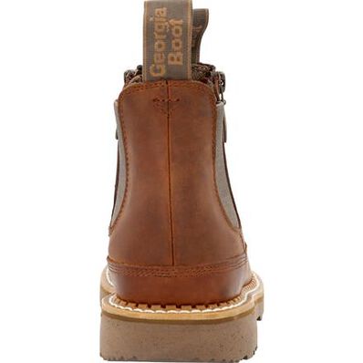 GEORGIA BOOT WOMEN'S SIDE ZIP CHELSEA ROMEO BOOT