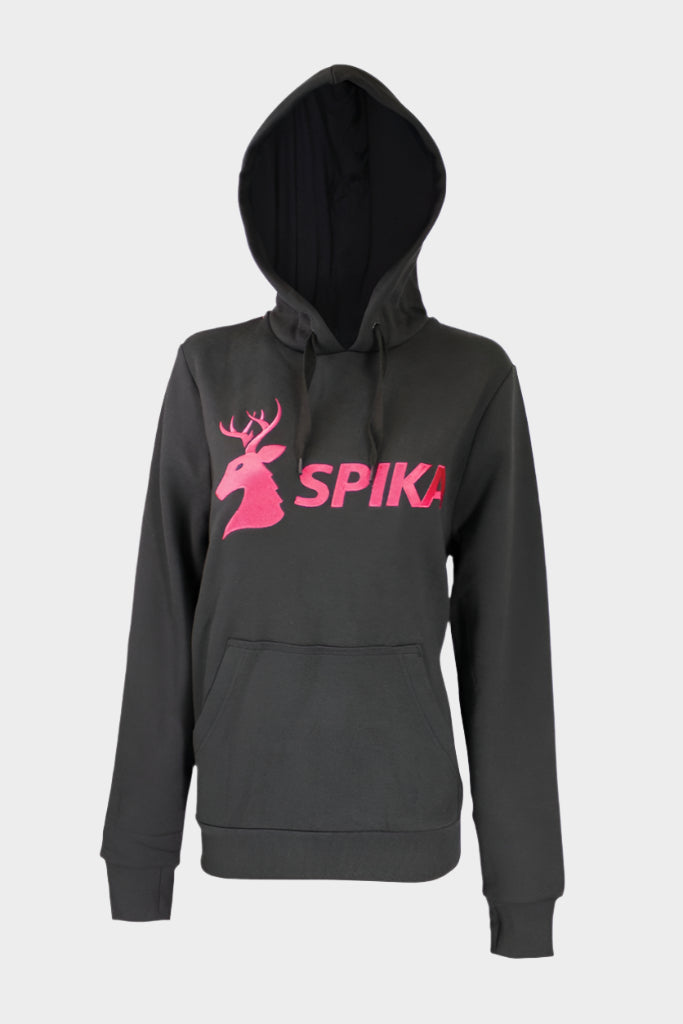 Spika Womens GO Classic Hoodie - Black