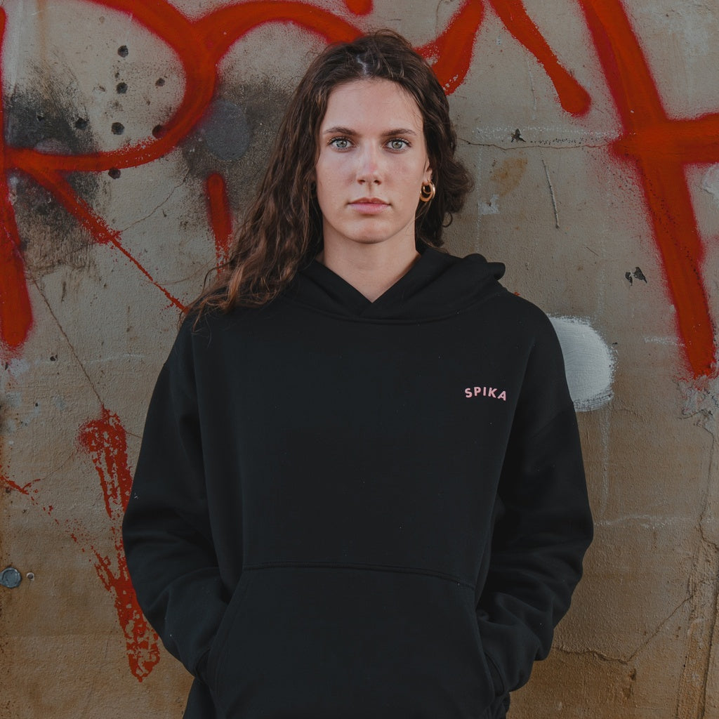 Spika  Womens GO Contour Hoodie - Black