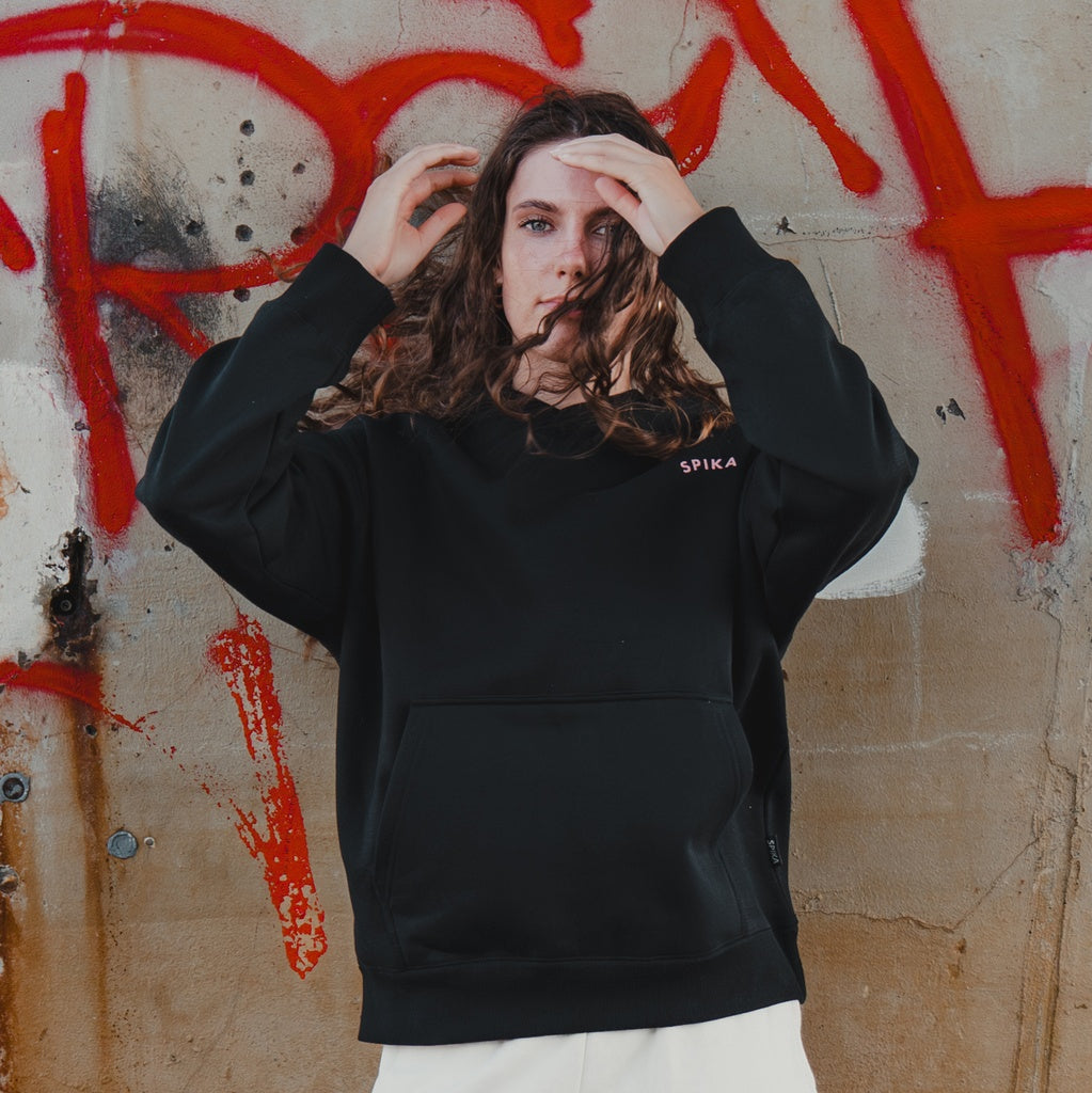 Spika  Womens GO Contour Hoodie - Black