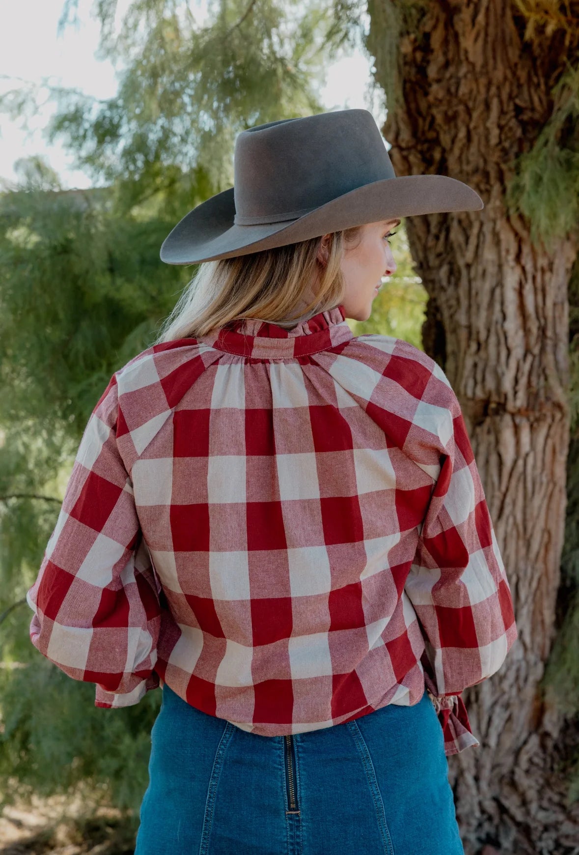 Black Colt Women's Gabby - Red Gingham