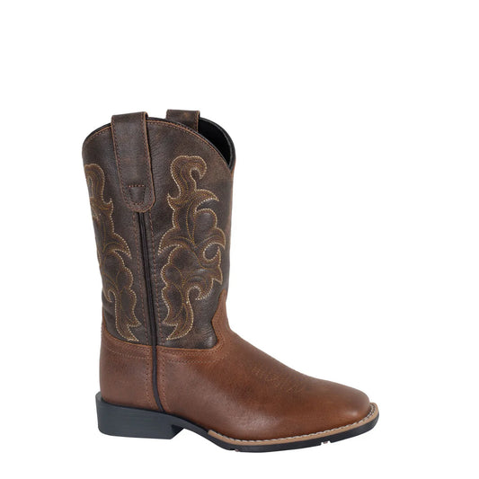 Roper Big Kid's Gabriel Tan/Chocolate Leather