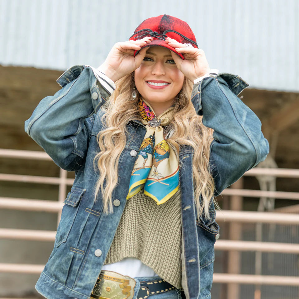 Fringe Scarves Gallo Del Cielo