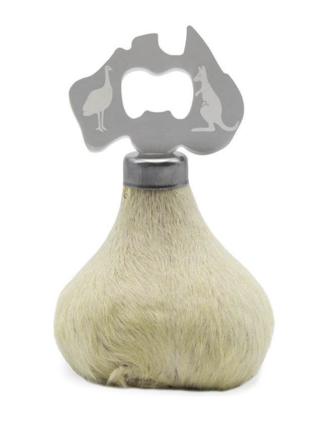 Kangaroo Scrotum Bottle Opener