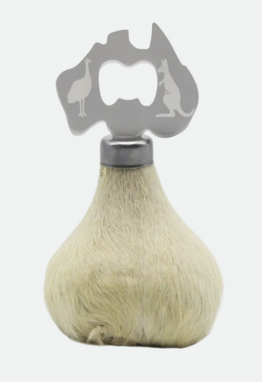Kangaroo Scrotum Bottle Opener