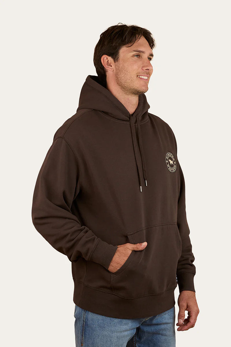Ringers Western Mens Get Your Truck On Pullover Hoodie - Charcoal