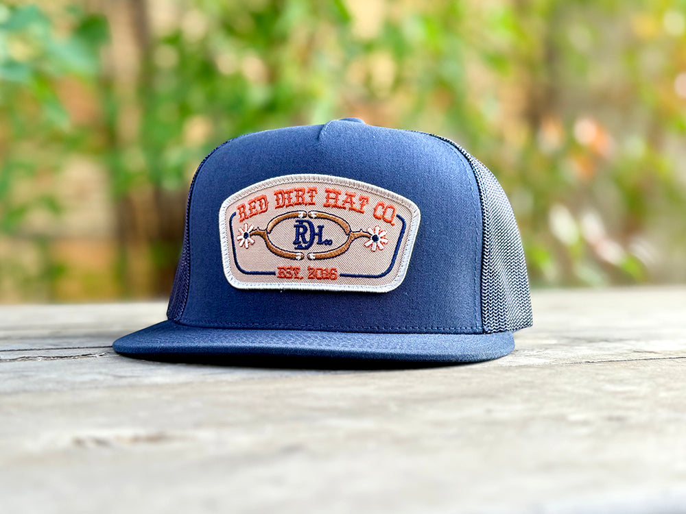Red Dirt Hat Co. Gig Um' – Navy/Navy 5 Panel
