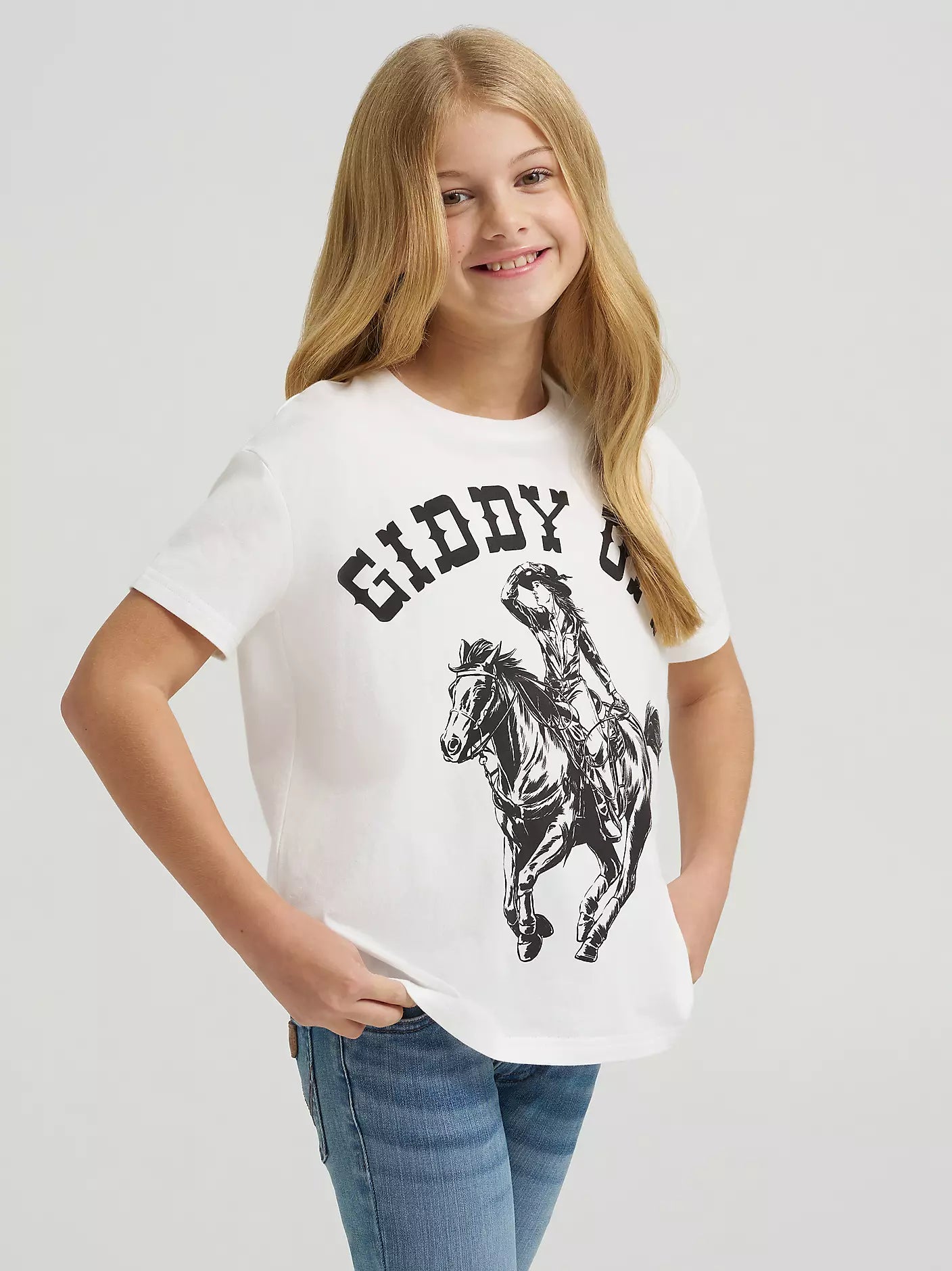 Wrangler Girl's Lainey Wilson x Giddy Up Tee