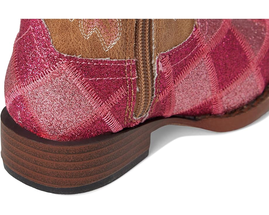 Roper Toddler Glitter Blocks Pink/Tan