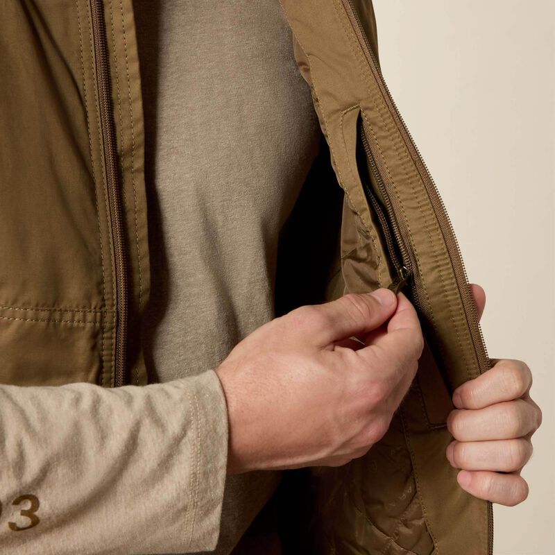 Ariat Men's Grizzly Canvas Vest - Cub