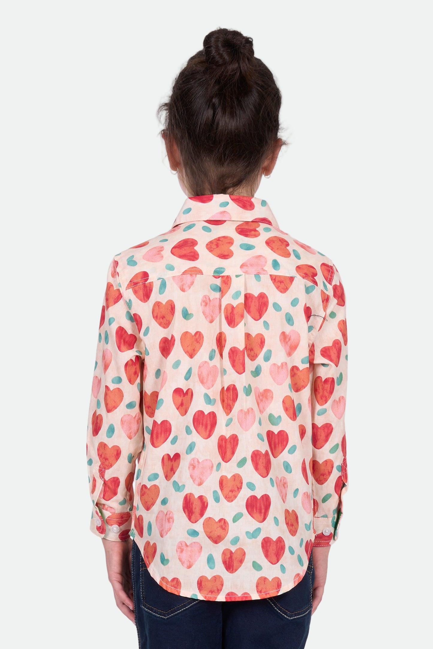 Hard Slog Kid's Mira 1/2 Plkt Ls Shirt - Multi