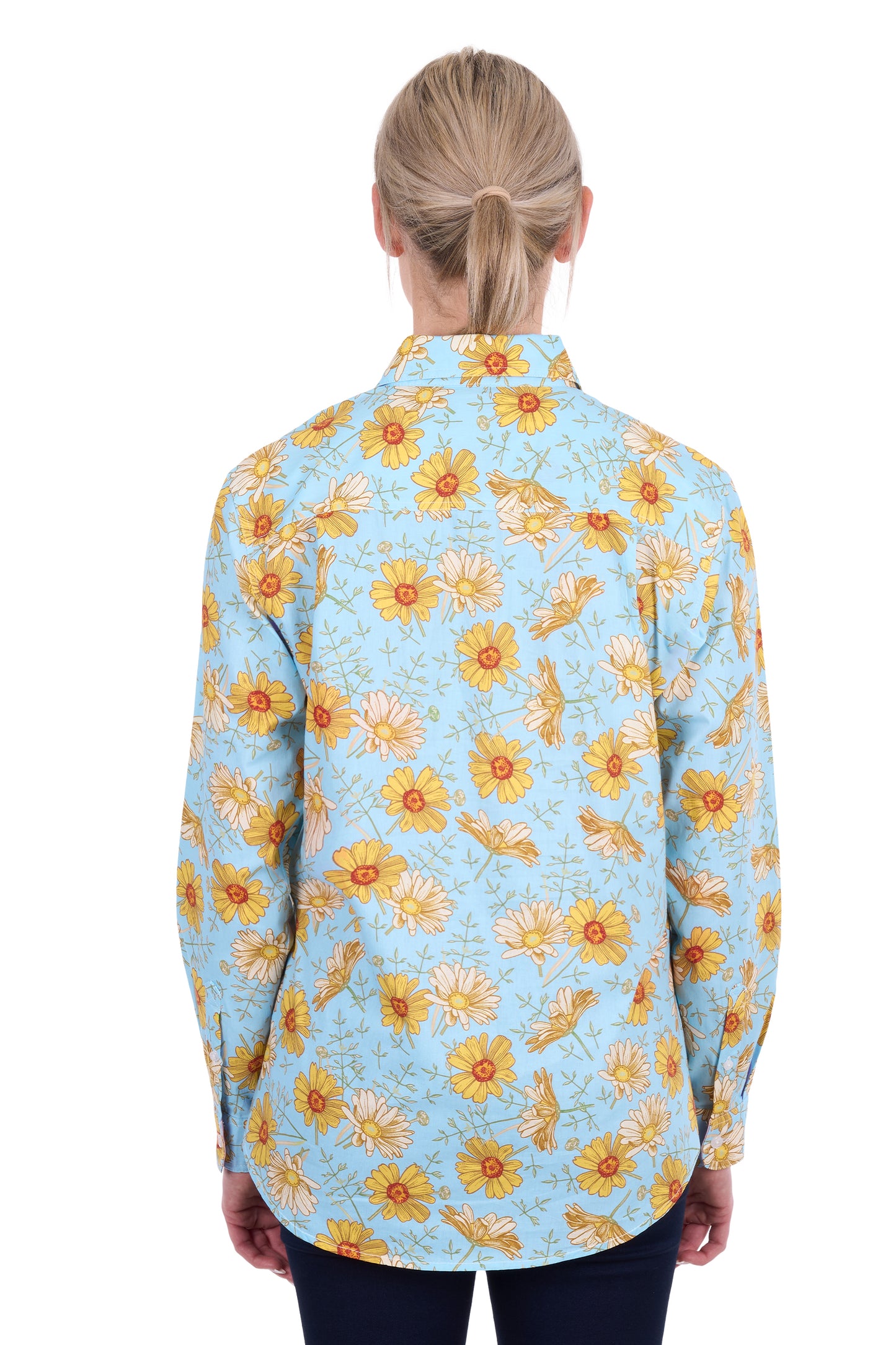 Hard Slog Women’s Sunday Half Placket Long Sleeve Shirt