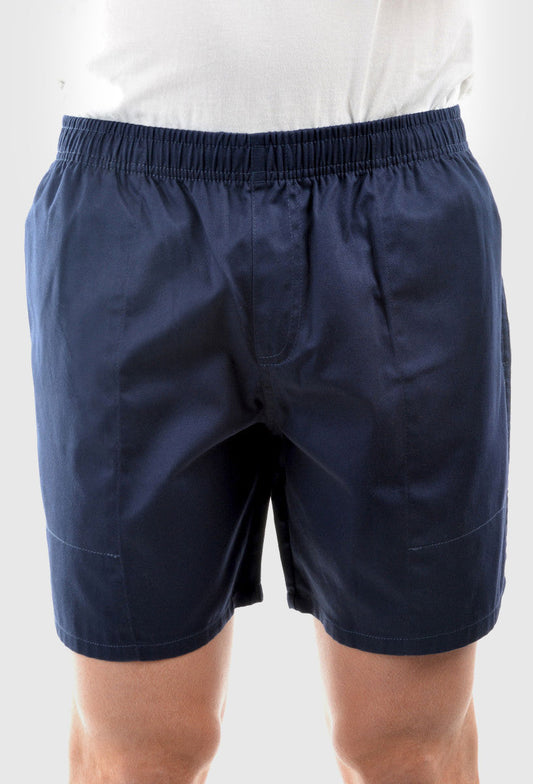 HARDSLOG MENS DRILL SHORTS - MID_Navy