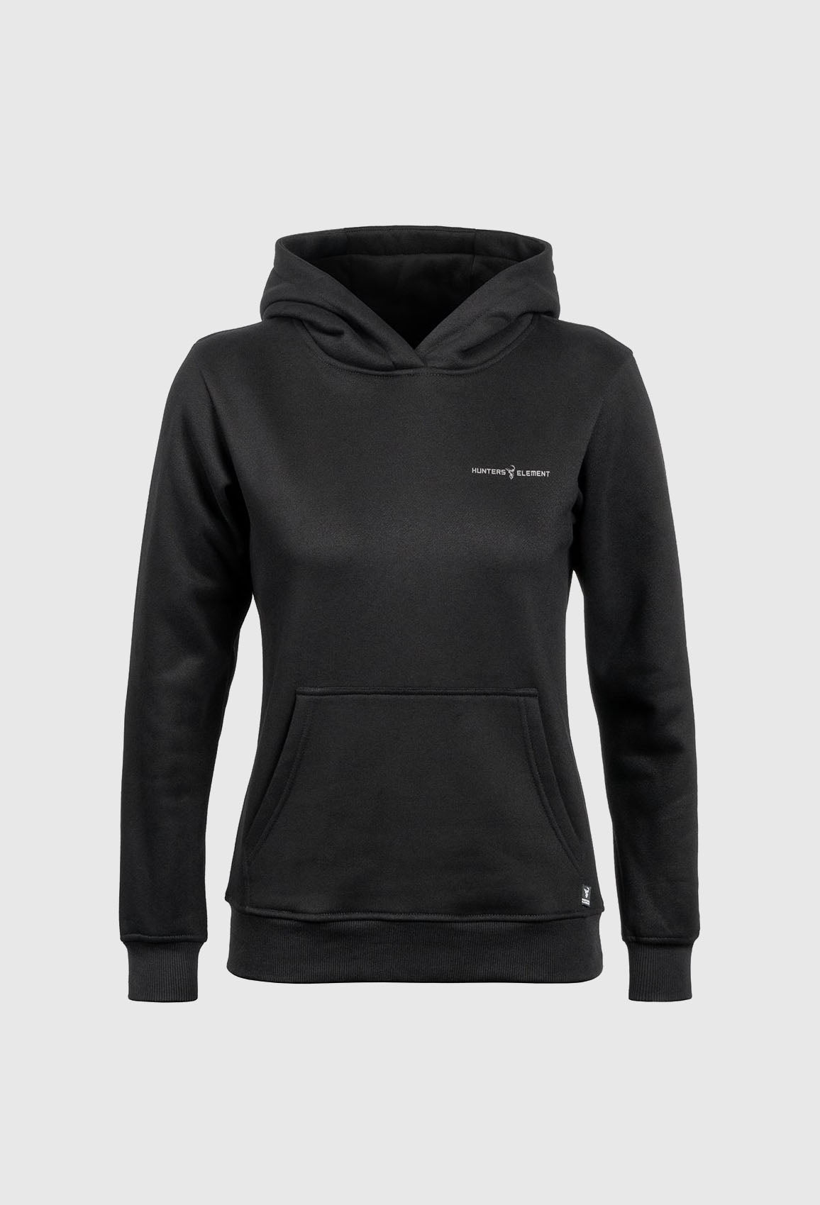 HUNTERS ELEMENT LADIES HIDE AWAY HOODIE (BLACK)