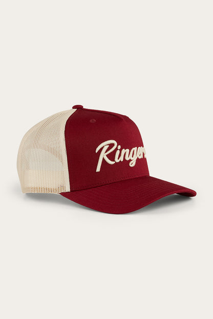 Ringers Western Hackett Trucker Cap - Burgundy