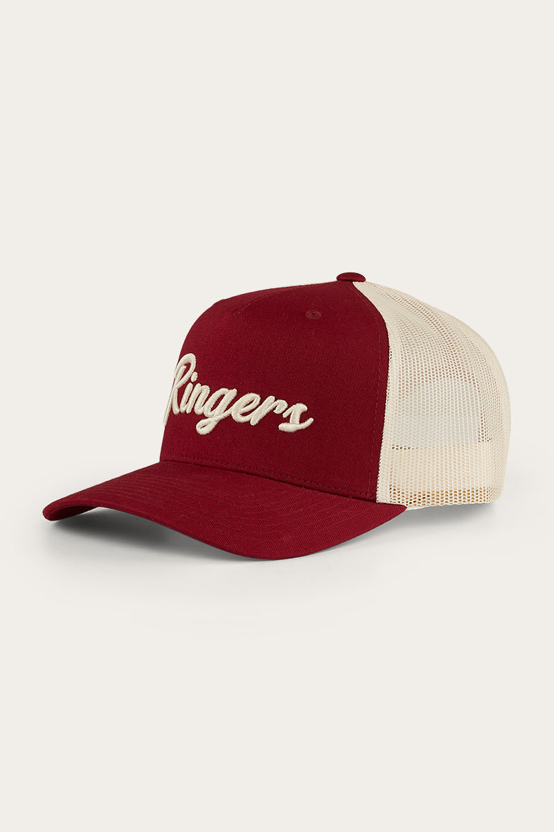 Ringers Western Hackett Trucker Cap - Burgundy