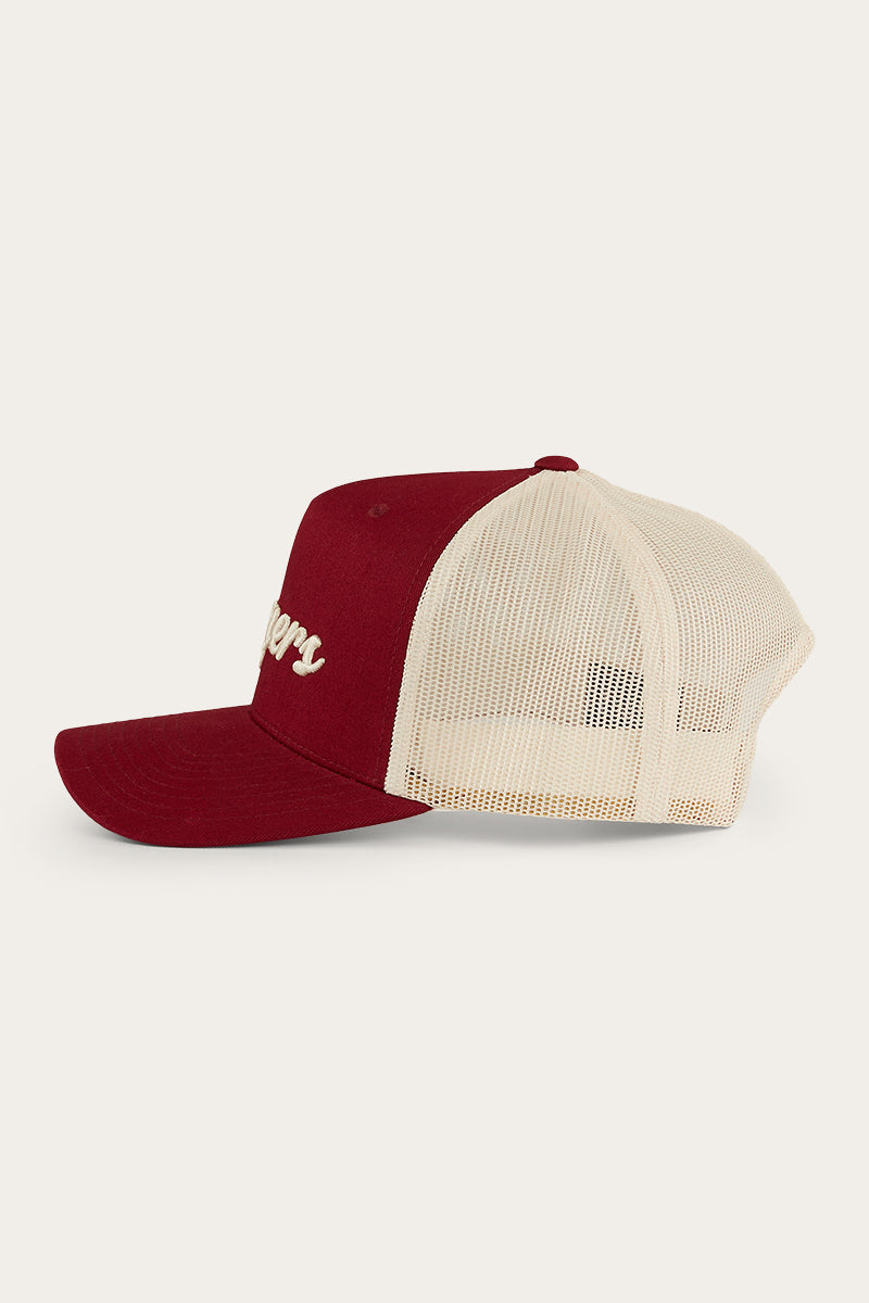 Ringers Western Hackett Trucker Cap - Burgundy
