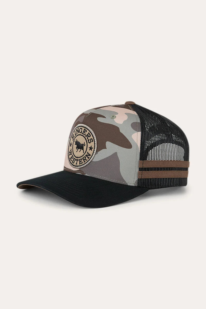 Ringers Western Hard Find Camo McCoy Trucker Cap - Camo