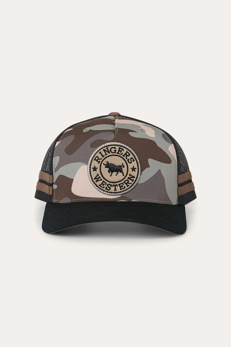 Ringers Western Hard Find Camo McCoy Trucker Cap - Camo