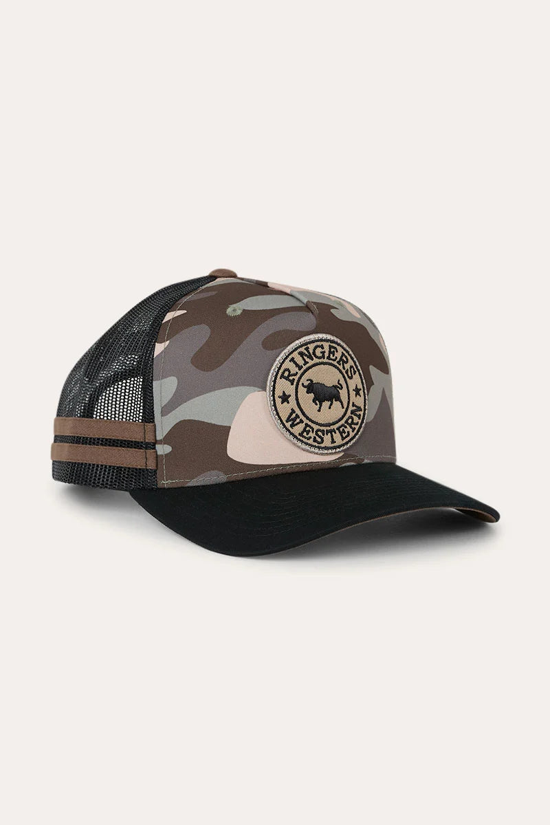 Ringers Western Hard Find Camo McCoy Trucker Cap - Camo