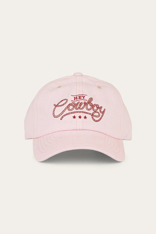Ringers Western Women's Hey Cowboy Baseball Cap - Light Pink