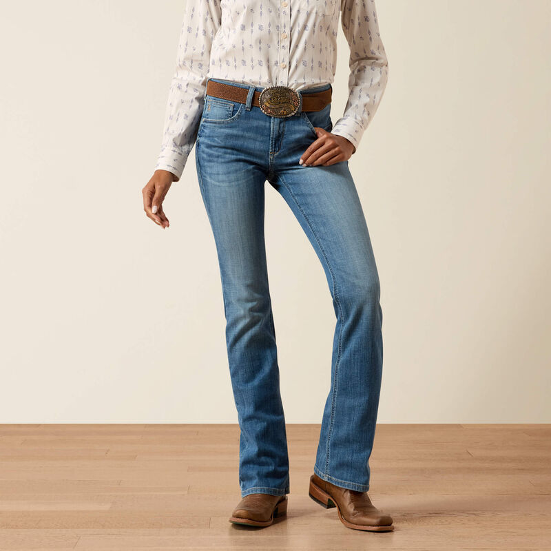 Ariat Women's High Rise Lyra Boot Cut Jeans - Belfair
