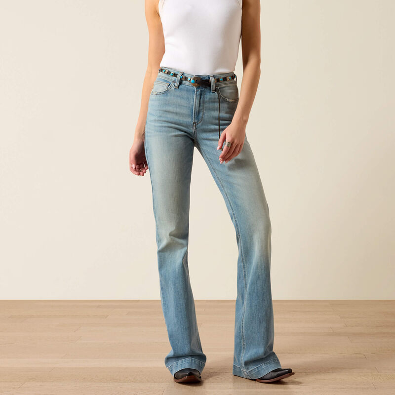 Ariat Women's High Rise Marnie Slim Trouser Jeans - Maryland