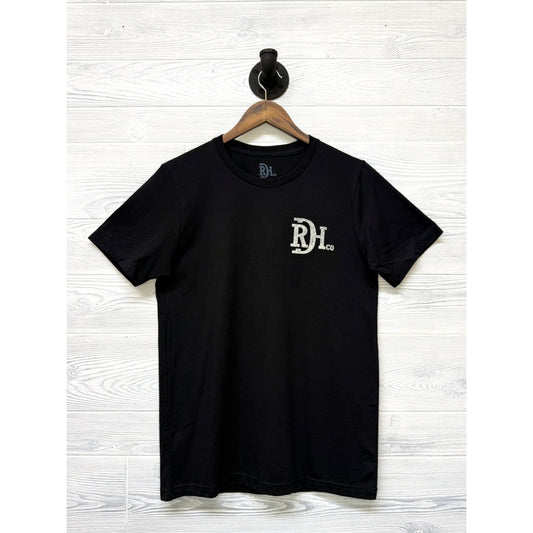 Red Dirt Hat Co. Unisex High Roller T-Shirt - Black