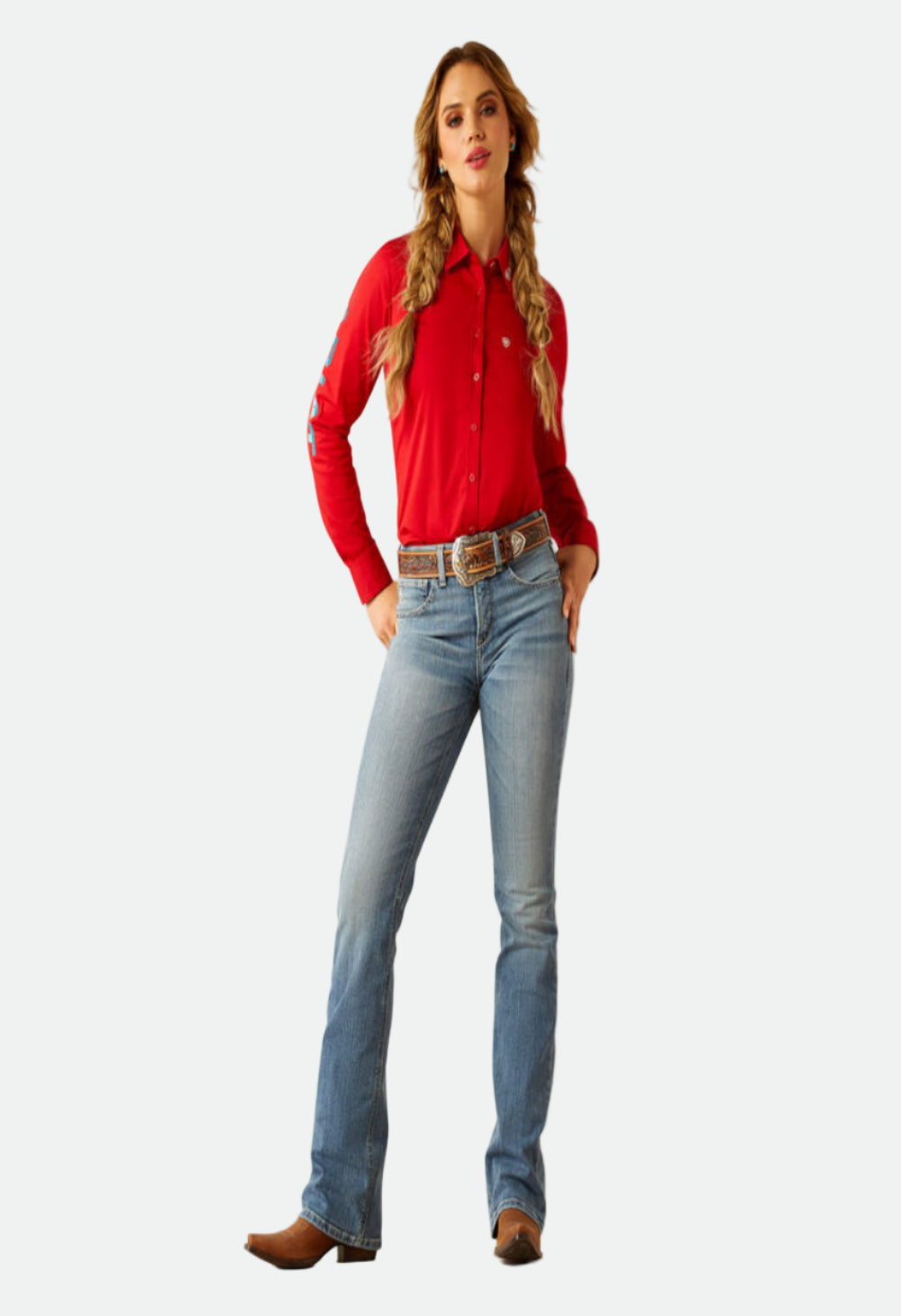 Ariat Women's High Rise Cecilia Boot Cut Jeans - Veracruz