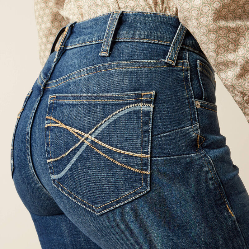 Ariat Women High Rise Jessica Boot Cut Jeans