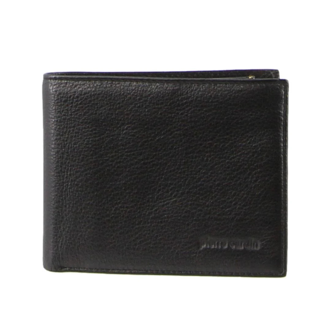 Pierre Cardin Men's Italian Leather Protected RFID Card Holder/Wallet