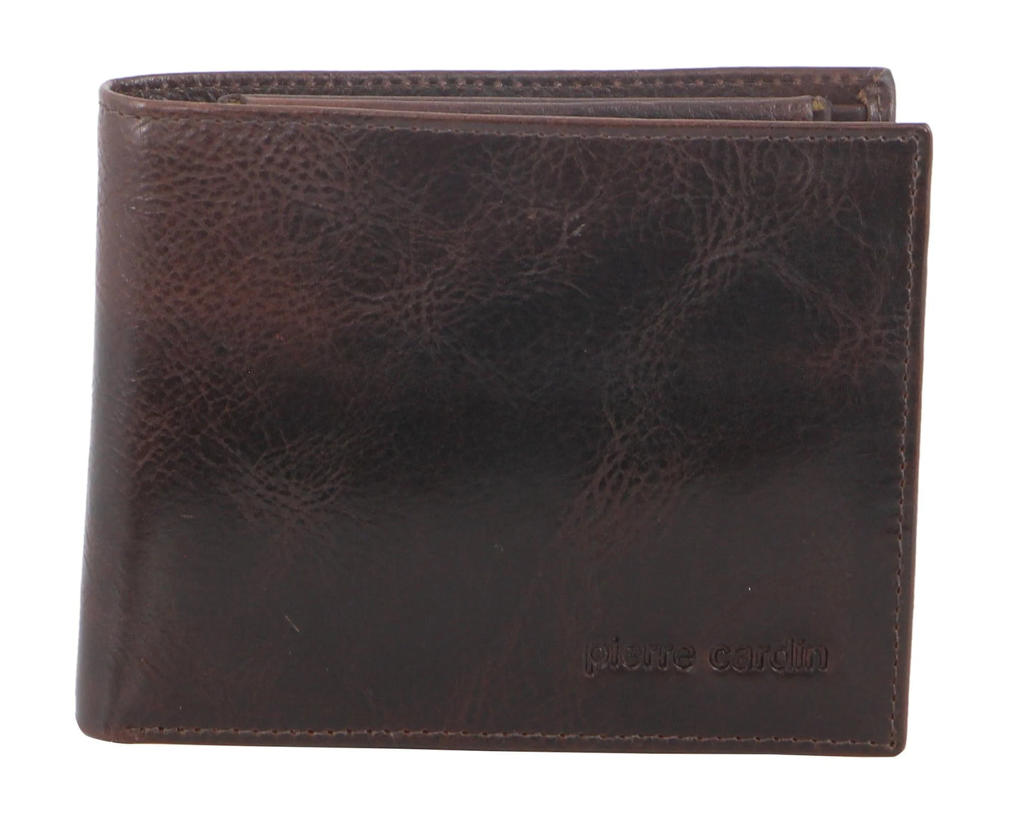 Pierre Cardin Men's Italian Leather Protected RFID Card Holder/Wallet