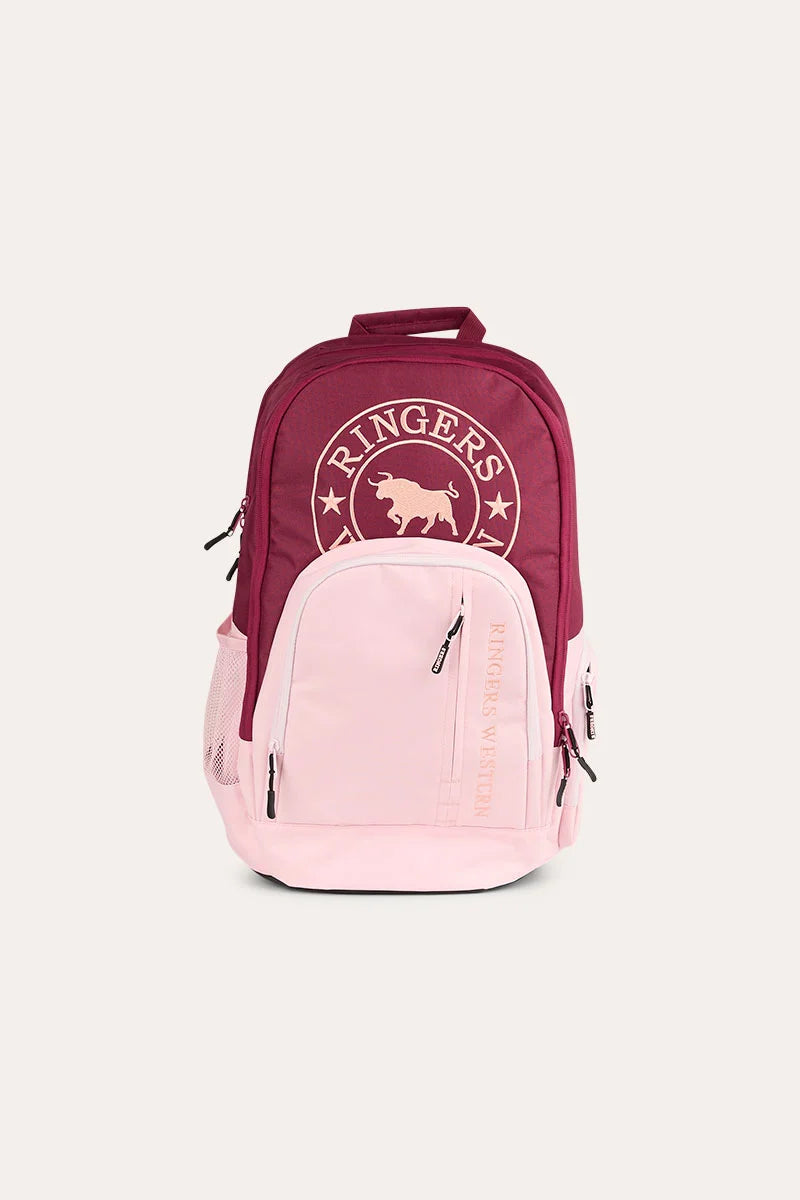 Ringers Western Holtze Backpack - Plum/Light Pink