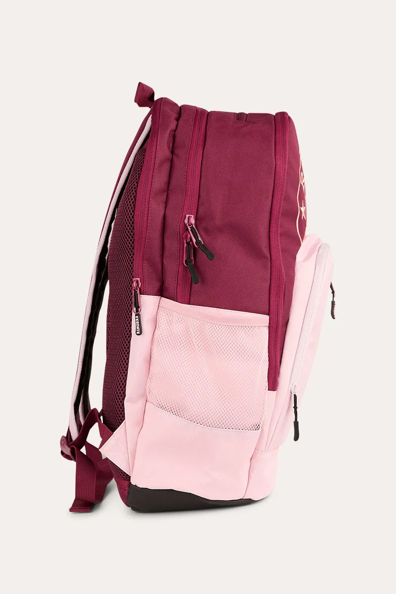 Ringers Western Holtze Backpack - Plum/Light Pink