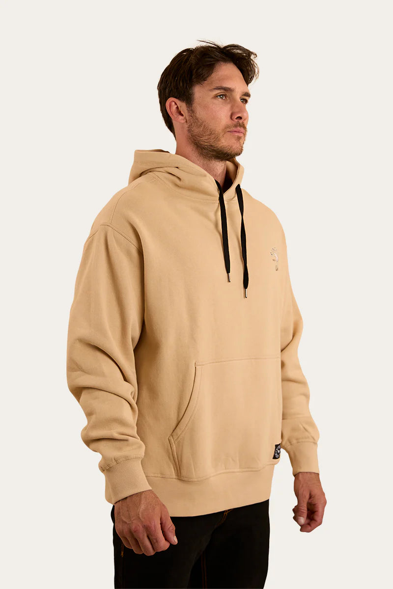 Ringers Western  Mens Hometown Pullover Hoodie - Dark Sand