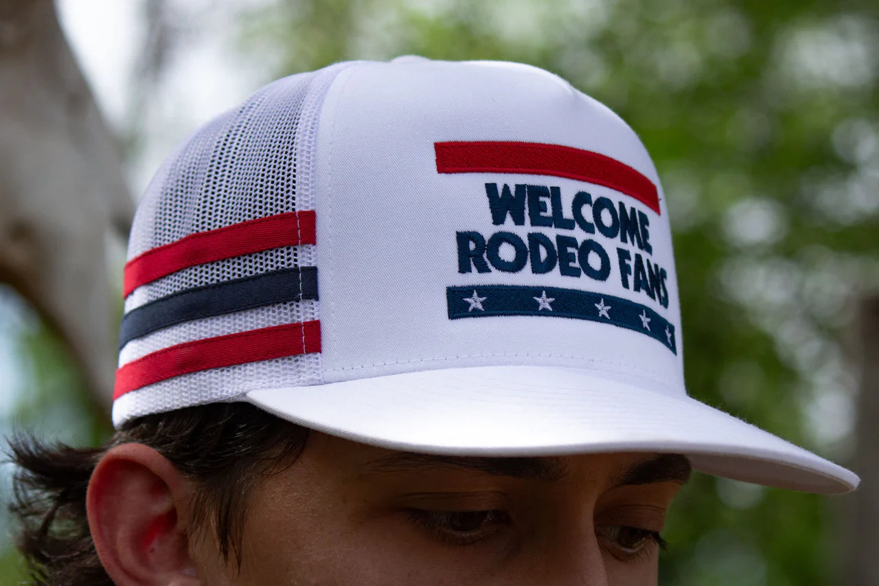 Welcome Rodeo Fans Stripe Cap – Lucknow Skin Shop and Boot Barn