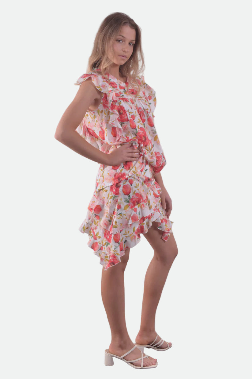 Bullrush Indy Bloom Top - Poppy