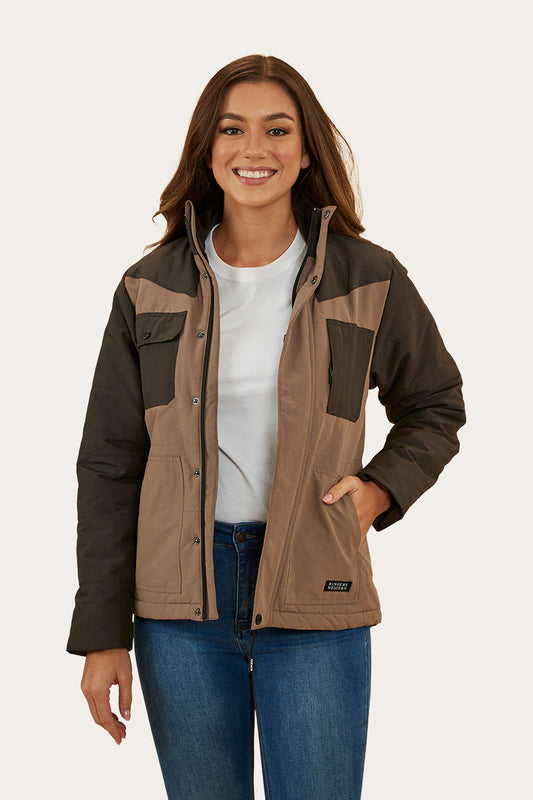 Ringers Western Women's Whitney Puffer Jacket (Mushroom)