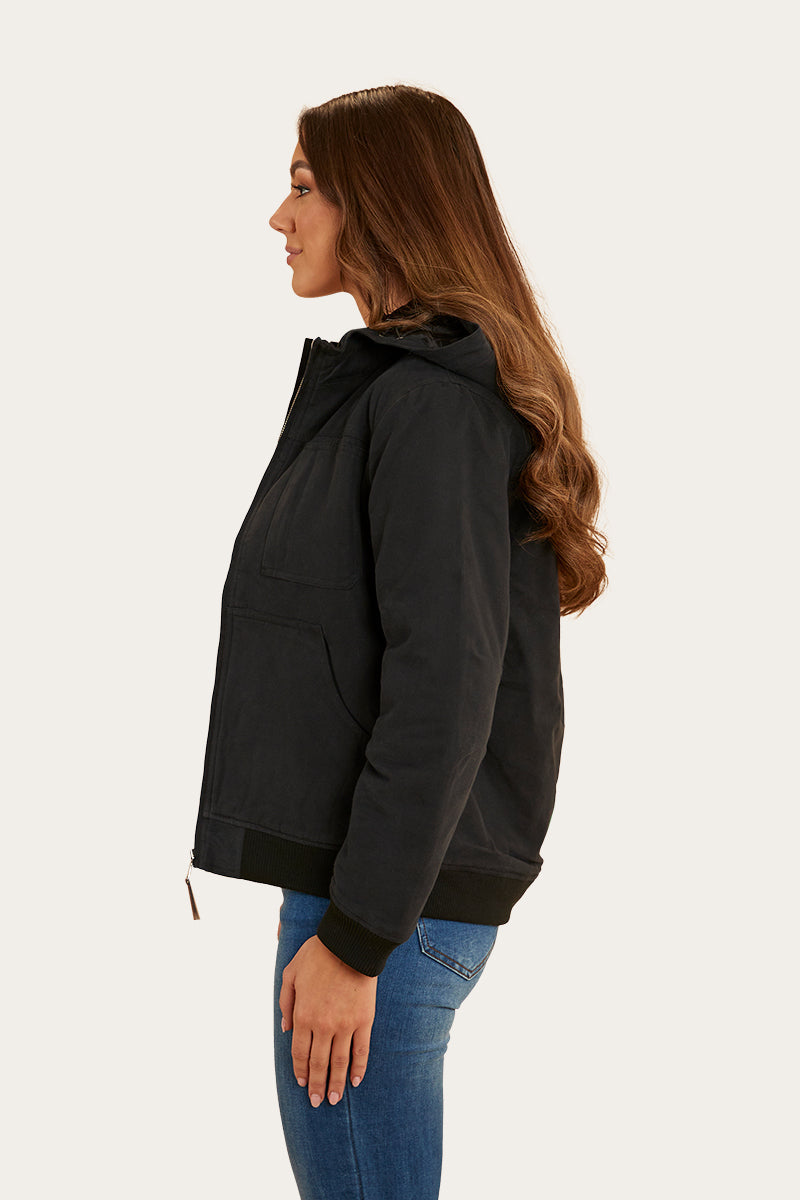 Ringers Western Women's Willowra Canvas Jacket_Black