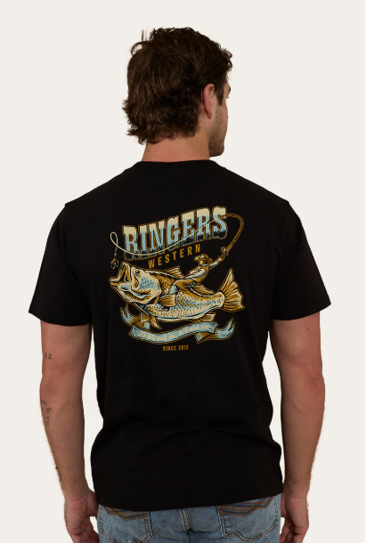 Ringers Western Men's Buckin Barra Fishing Jersey