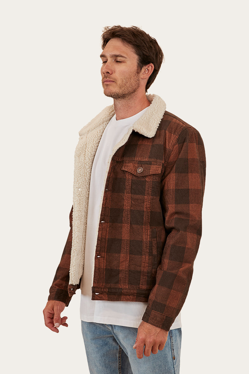 Ringers Western Men's Milawa Corduroy Jacket (Copper)