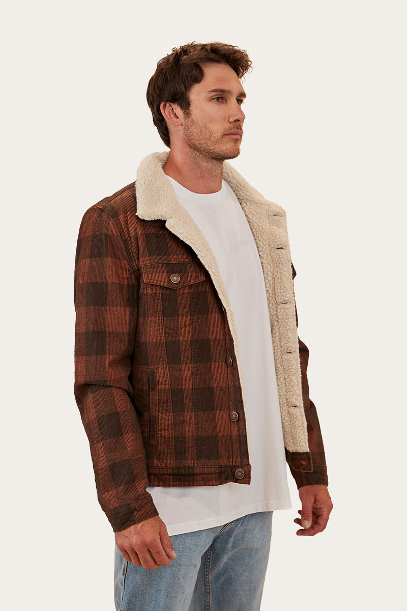 Ringers Western Men's Milawa Corduroy Jacket (Copper)