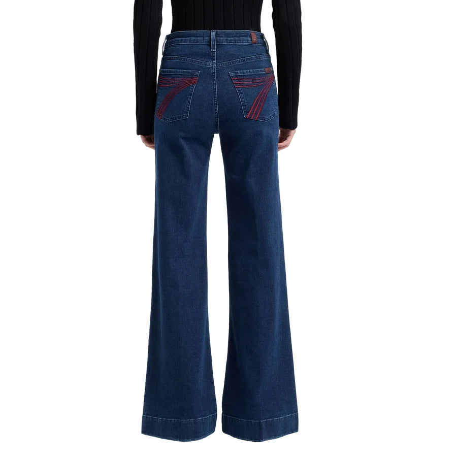 7 For All Mankind Women's Dojo Tailorless Jeans - Shadowleaf
